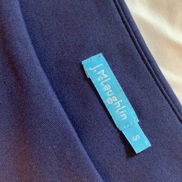 J. McLaughlin Nicola Layered Dress in Navy/Lime/Medium Blue. NWOT/Never worn szS - Picture 2 of 6